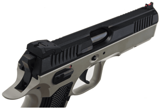 KJWorks CZ Shadow 2 Gas Blowback Pistol Urban Grey - All Airsoft Gas Pistols - view 11