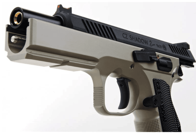 KJWorks CZ Shadow 2 Gas Blowback Pistol Urban Grey - All Airsoft Gas Pistols - view 3