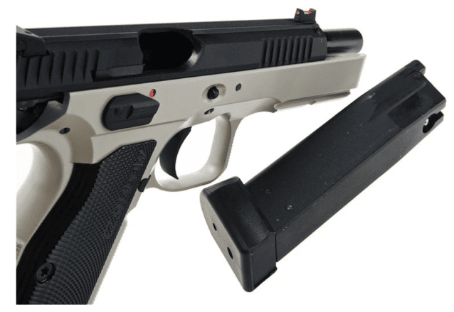 KJWorks CZ Shadow 2 Gas Blowback Pistol Urban Grey - All Airsoft Gas Pistols - view 2