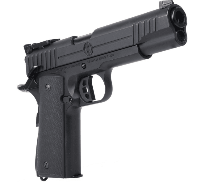 G&G GX45 MkI (EU) (Black) Gas Blow Back Pistol - Airsoft Hi Capa Pistols - view 4