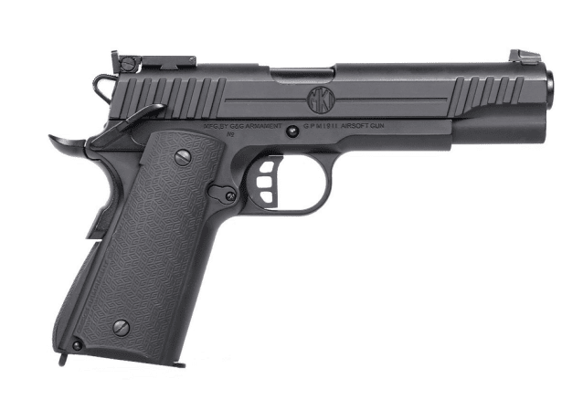 G&G GX45 MkI (EU) (Black) Gas Blow Back Pistol - Airsoft Hi Capa Pistols - view 2