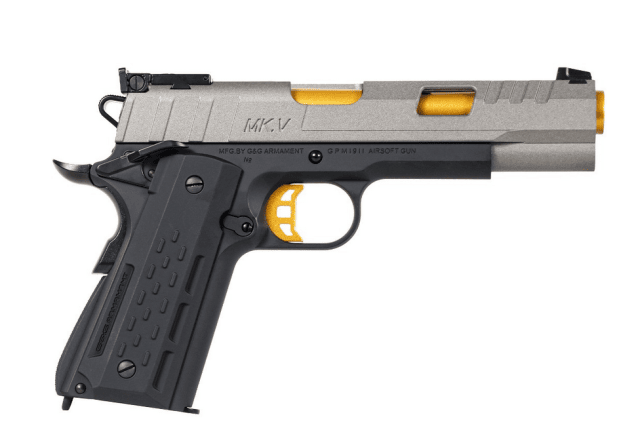 G&G GX45 MKV EU Gas Blow Back Pistol (Grey) - Airsoft G Series / EU Series - view 2