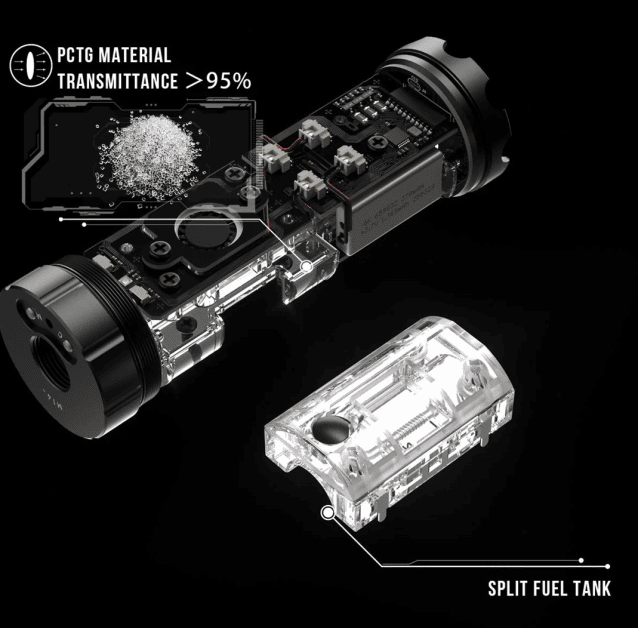 E-Shooter SMOKY FLARE TRACER UNIT (BT) - Airsoft Tracer Unit - view 5