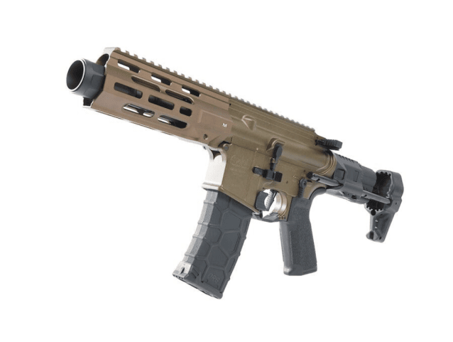 VFC AVALON CALIBUR II PDW AEG w/ Built-In GATE ASTER + Maple Leaf Internals - Tan - VFC - view 3
