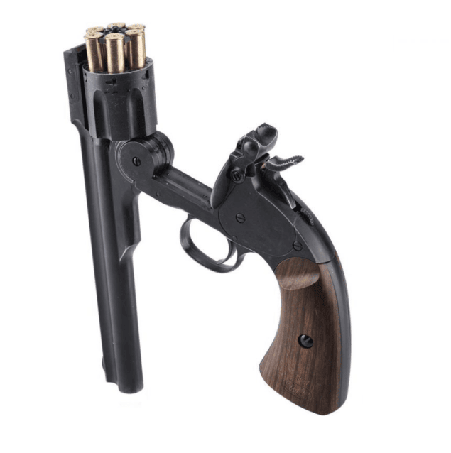 WinGun Major 3 1877 Break Top Antique CO2 Revolver (Weathering) - All Airsoft Gas Pistols - view 3
