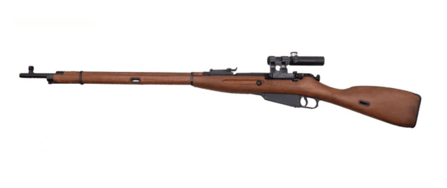 Double Bell Mosin Nagant M1891/30 Shell Ejection Real Wood Sniper Rifle (105+) - Double Bell