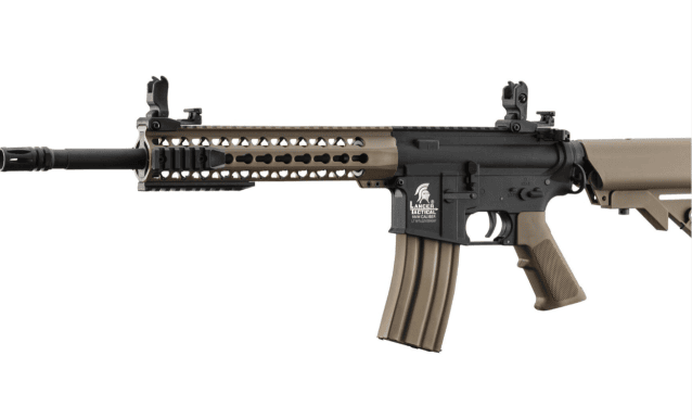 Lancer Tactical LT-19 G2 M4 Keymod 10 ' Combo - Tan V2 - All AEG Airsoft Rifles - view 2