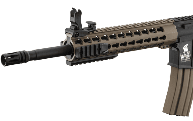 Lancer Tactical LT-19 G2 M4 Keymod 10 ' Combo - Tan V2 - All AEG Airsoft Rifles - view 3