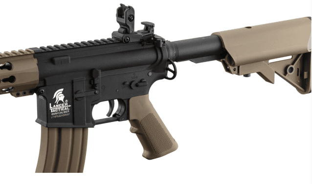 Lancer Tactical LT-19 G2 M4 Keymod 10 ' Combo - Tan V2 - All AEG Airsoft Rifles - view 5