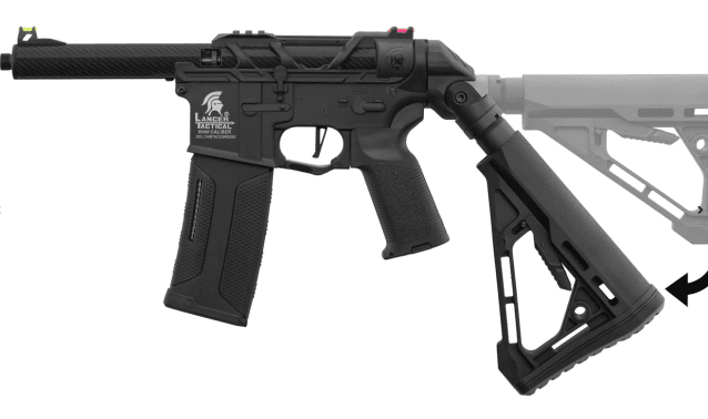 Lancer Tactical x Airtac Gen 3 LT AEG - Blue - All AEG Airsoft Rifles - view 4