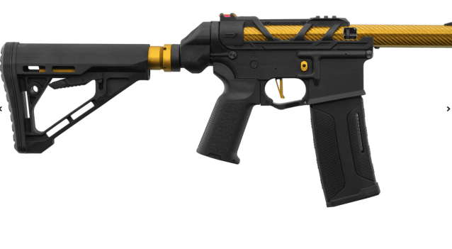 Lancer Tactical x Airtac Gen 3 LT AEG - Gold - All AEG Airsoft Rifles - view 4