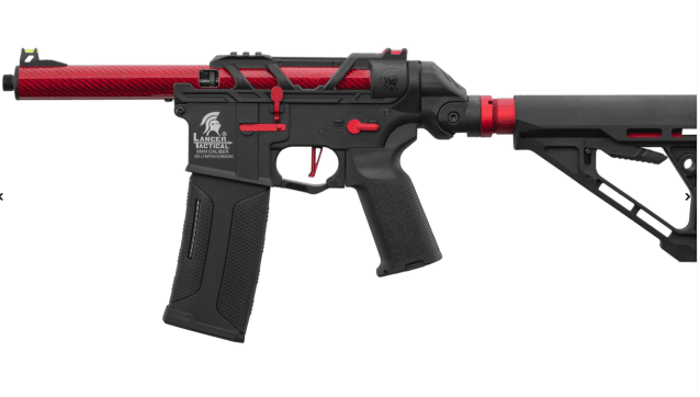 Lancer Tactical x Airtac Gen 3 LT AEG - Red - All AEG Airsoft Rifles - view 4