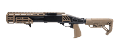 Golden Eagle M870 Tri-Shot Gas Pump Action Shotgun (Tan - AT8905T)