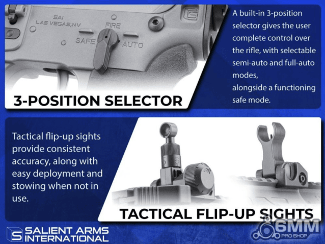SAI GRY 10.5 Electric Rifle (EMG/Cyma - Sports Line - SAI.GRY-10.5 GY) - Salient Arms - view 2