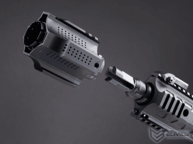 SAI GRY 13.5 Lightning Series Gas Blowback Rifles (EMG/Cyma - MWS - SAI.1703-LS GY - Grey) - Salient Arms - view 2