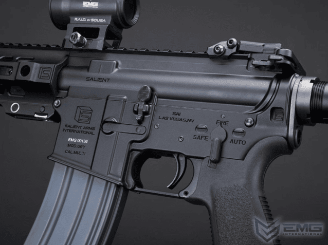 SAI GRY 13.5 Lightning Series Gas Blowback Rifles (EMG/Cyma - MWS - SAI.1703-LS GY - Grey) - Salient Arms - view 3