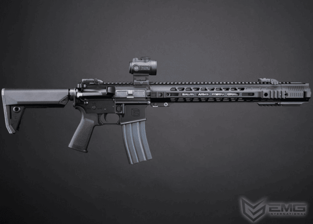 SAI GRY 13.5 Lightning Series Gas Blowback Rifles (EMG/Cyma - MWS - SAI.1703-LS BK - Black) - Salient Arms - view 9
