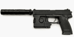 Tokyo Marui MK23 Socom Green Gas Airsoft Pistol