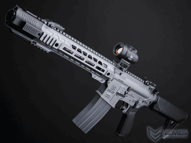 SAI GRY 10.5 Lightning Series Gas Blowback Rifles (EMG/Cyma - MWS - SAI.1702-LS GY - Grey) - Salient Arms - view 2