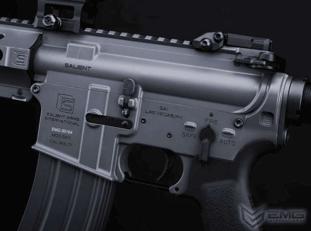 SAI GRY 10.5 Lightning Series Gas Blowback Rifles (EMG/Cyma - MWS - SAI.1702-LS GY - Grey) - Salient Arms - view 11