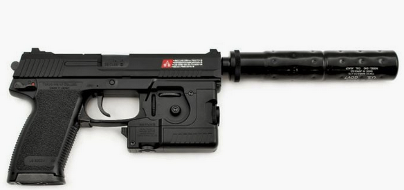 Tokyo Marui MK23 Socom Green Gas Airsoft Pistol - Airsoft mk23 Socom Pistol - view 6