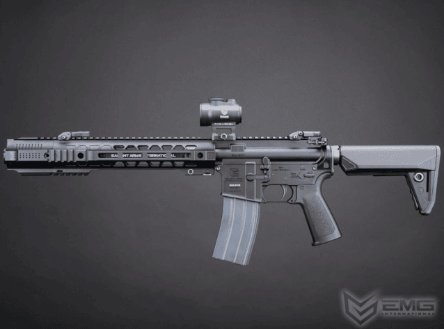 SAI GRY 10.5 Lightning Series Gas Blowback Rifles (EMG/Cyma - MWS - SAI.1702-LS BK - Black) - Salient Arms - view 8