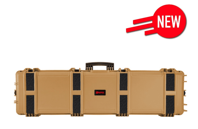 PREMIUM RIFLE CASE VELCRO PATCH (X-LARGE) WAVE FOAM - TAN - Nuprol