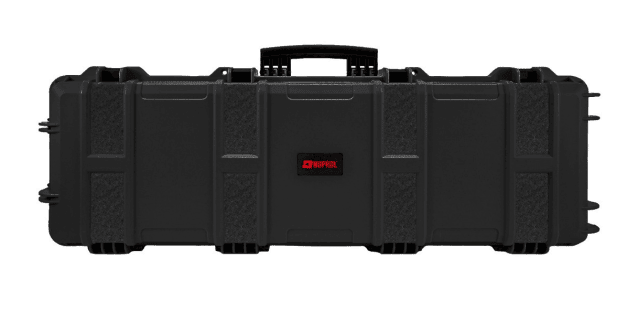PREMIUM RIFLE CASE VELCRO PATCH (LARGE) WAVE FOAM - BLACK - Nuprol - view 2