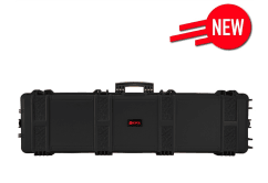 PREMIUM RIFLE CASE VELCRO PATCH (X-LARGE) WAVE FOAM - BLACK