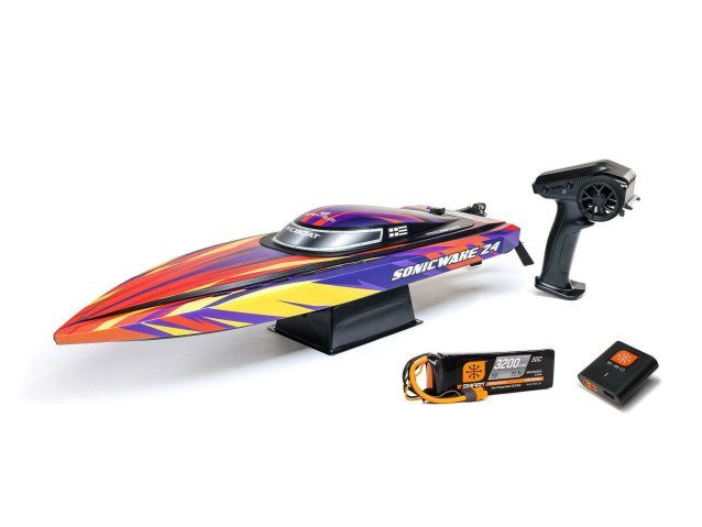 RED Sonicwake 24" Self-Righting Brushless Deep-V RTR - Boats - view 9
