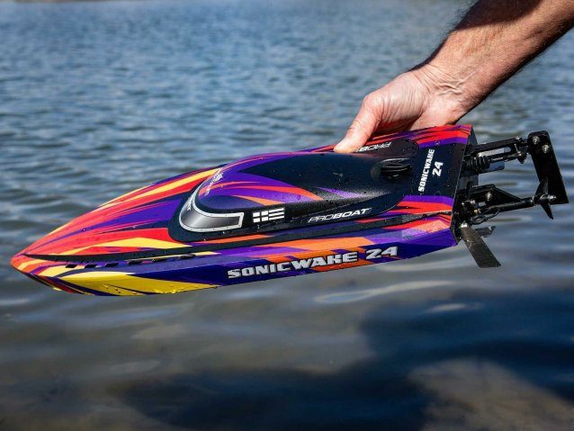 RED Sonicwake 24" Self-Righting Brushless Deep-V RTR - Boats - view 16