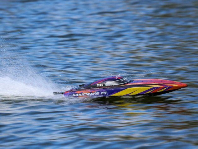 RED Sonicwake 24" Self-Righting Brushless Deep-V RTR - Boats - view 22