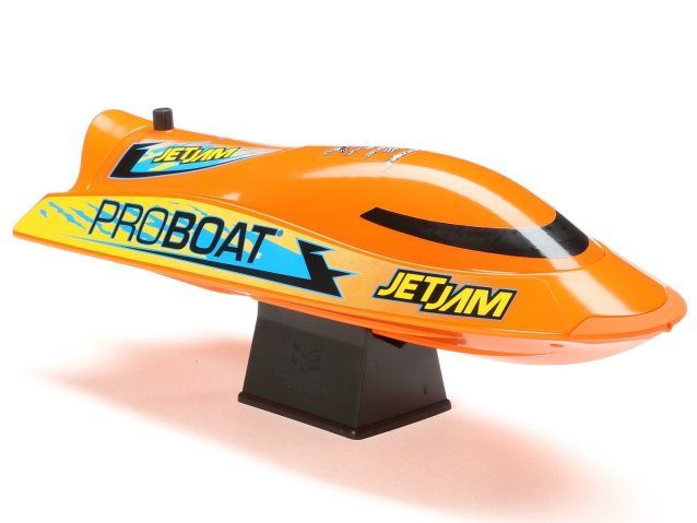 ORANGE Jet Jam V2 12" Self-Righting Pool Racer Brushed RTR - Boats - view 2