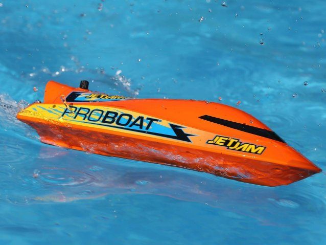 ORANGE Jet Jam V2 12" Self-Righting Pool Racer Brushed RTR - Boats - view 10