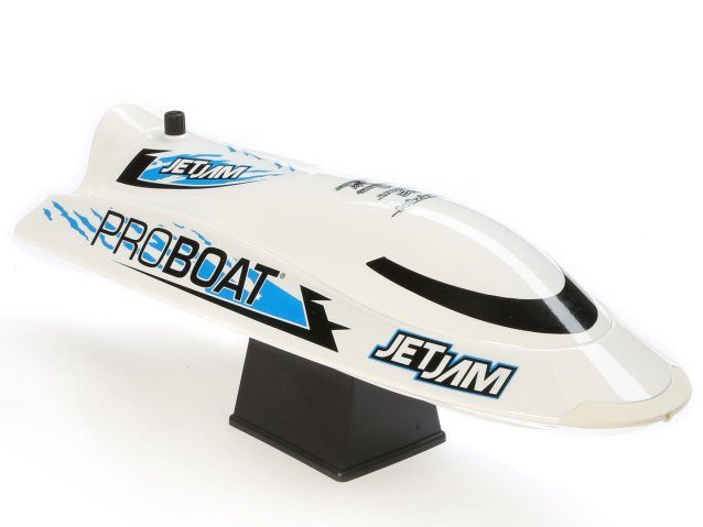 WHITE Jet Jam V2 12" Self-Righting Pool Racer Brushed RTR - Boats - view 2