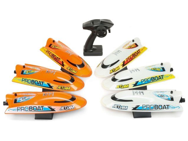 WHITE Jet Jam V2 12" Self-Righting Pool Racer Brushed RTR - Boats - view 7