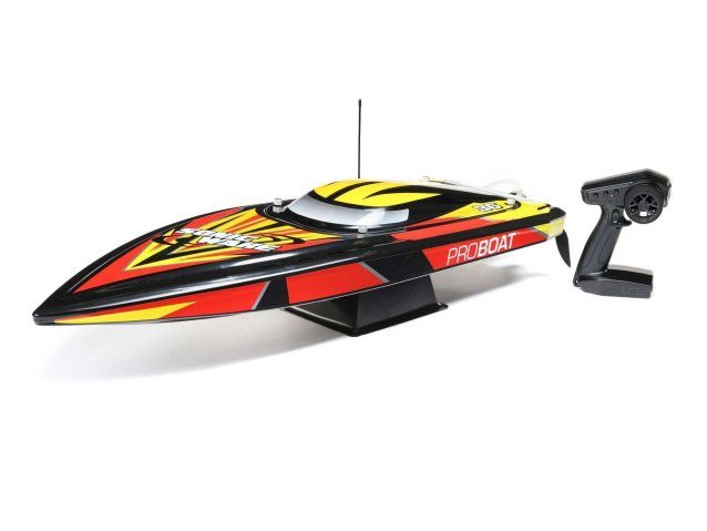 BLACK Sonicwake 36" Self-Righting Brushless Deep-V RTR - Boats - view 16