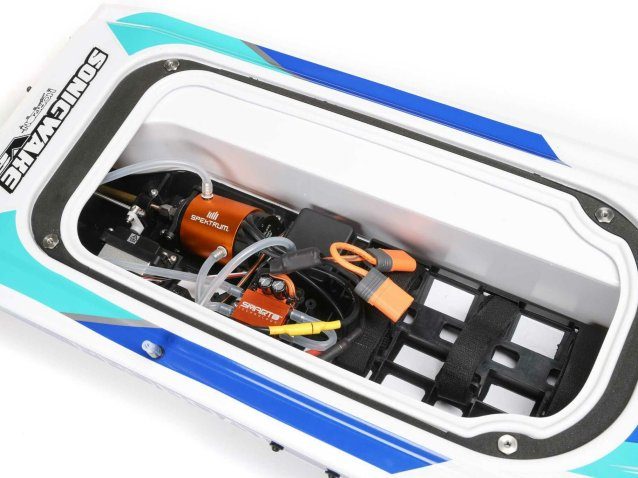 WHITE Sonicwake 36" Self-Righting Brushless Deep-V RTR - Boats - view 4