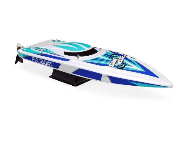 WHITE Sonicwake 36" Self-Righting Brushless Deep-V RTR - Boats - view 9