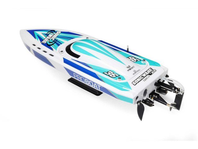 WHITE Sonicwake 36" Self-Righting Brushless Deep-V RTR - Boats - view 11