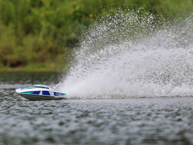 WHITE Sonicwake 36" Self-Righting Brushless Deep-V RTR - Boats - view 19