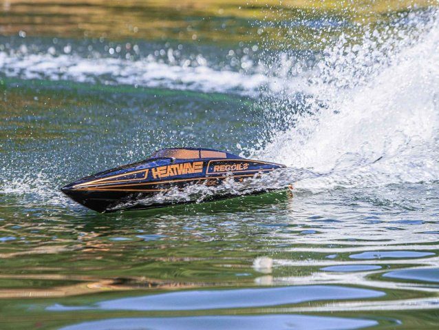 Recoil 2 V2 26" Self-Righting Brushless Deep-V RTR, Heat Wav - Boats - view 13