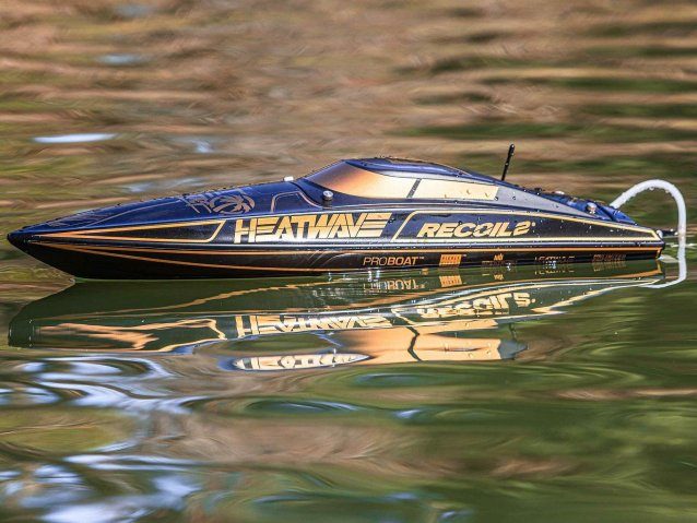 Recoil 2 V2 26" Self-Righting Brushless Deep-V RTR, Heat Wav - Boats - view 12