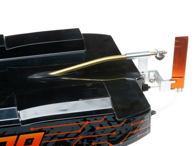 orange and black Blackjack 42" 8S Brushless Catamaran RTR - Boats - view 9
