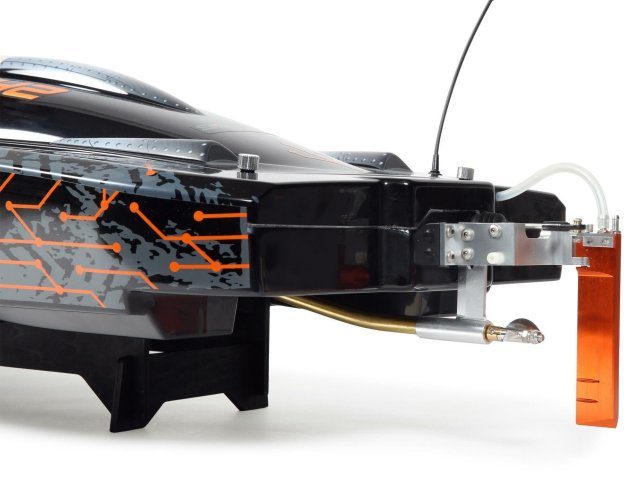 orange and black Blackjack 42" 8S Brushless Catamaran RTR - Boats - view 13