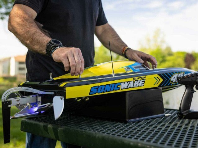 Super Sonicwake 48" 8S Self-Righting Brushless Deep-V RTR - Boats - view 21