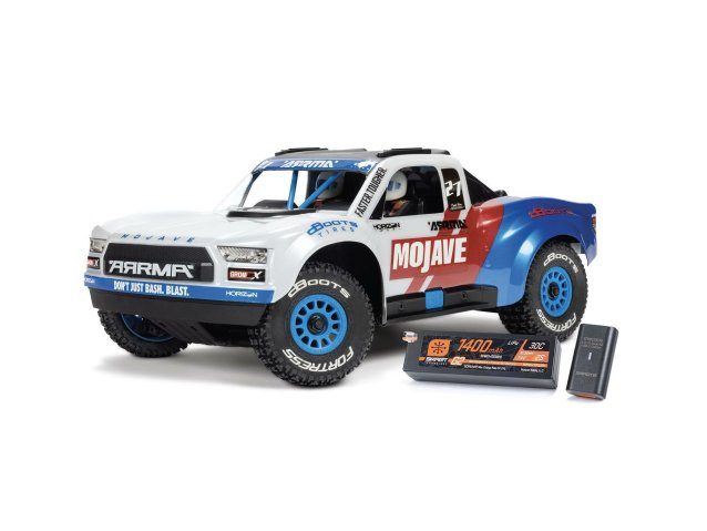 white 1/16 MOJAVE GROM 223S BLX 4X4 DT RTR - Cars