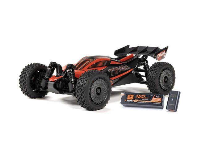 red 1/14 TYPHON GROM 223S BLX 4X4 rtr - Cars