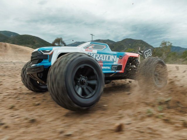 RED AND BLUE 1/16 MINI KRATON 3S DSC 4X4 RTR WITH BATTERY AND CHARGER - Cars - view 16