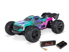 TEAL AND PINK 1/16 MINI KRATON 3S DSC 4X4 RTR WITH BATTERY AND CHARGER